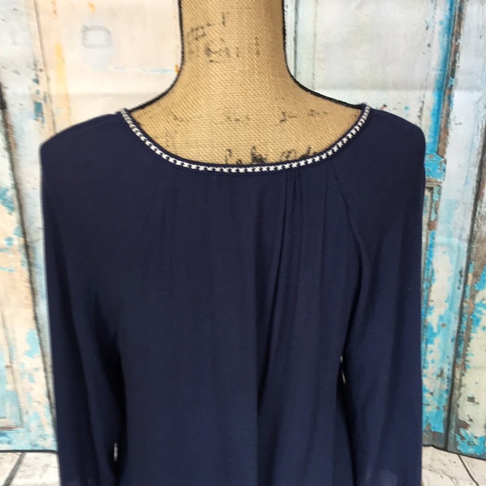 COCO & tashi Peasant Shirt Size Medium - Picture 5 of 7